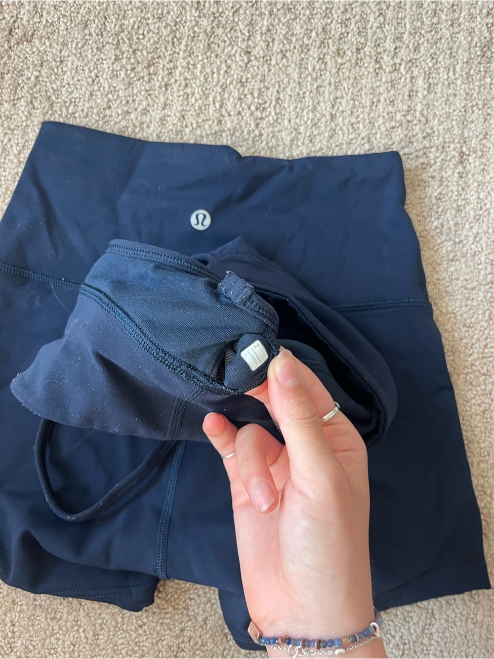 Lululemon navy set - Picture 3 of 4